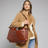 The Bridge borsa in pelle con tracolla
