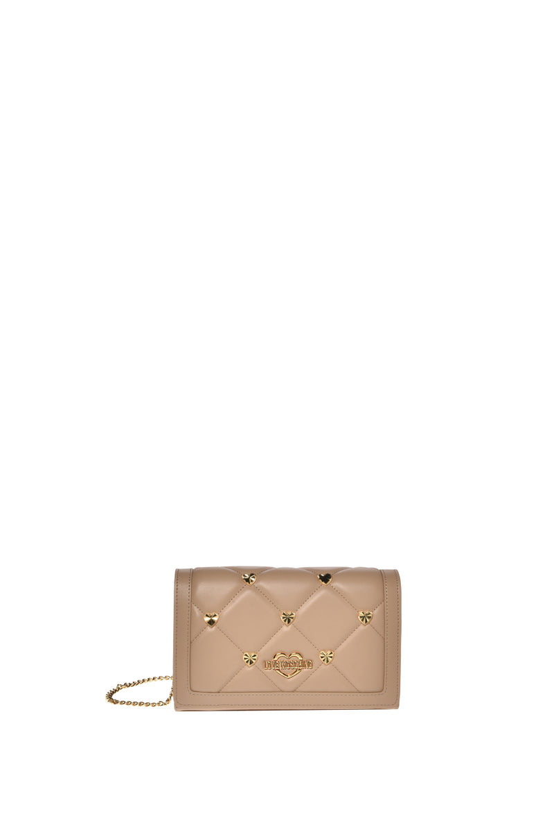 Love Moschino borsa pochette con portatessere interno