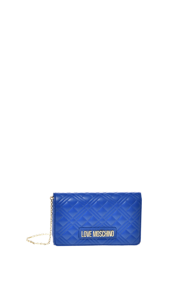 Love Moschino borsa pochette con portatessere interno
