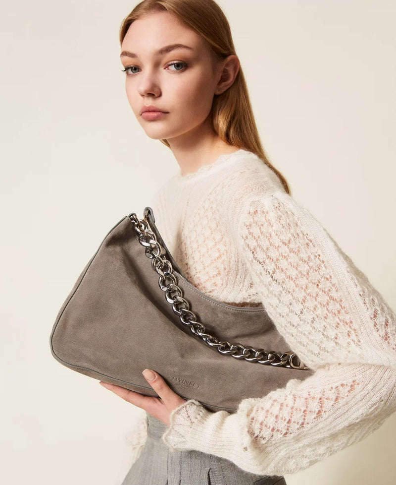 TWINSET BORSA IN suede