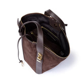 Roberta Gandolfi borsa in camoscio con tracolla