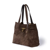 Roberta Gandolfi borsa in camoscio