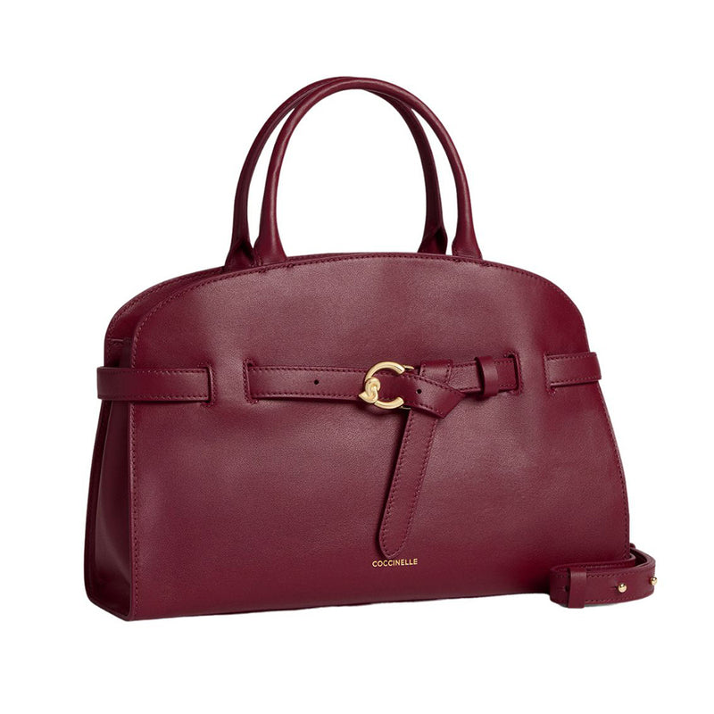 Coccinelle borsa in pelle con tracolla
