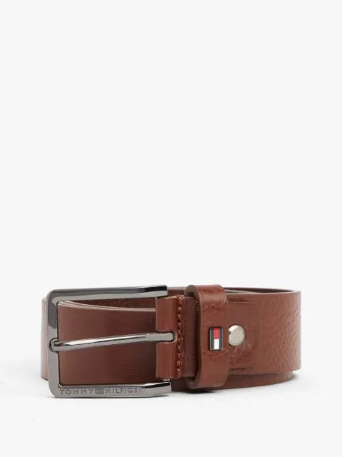 Tommy Hilfiger cintura uomo pelle misura 115cm ACCORCIABILE