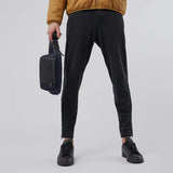 Piquadro marsupio in tessuto con finiture in pelle