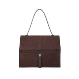 REBELLE BORSA PELLE camoscio CON TRACOLLA