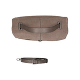 REBELLE BORSA PELLE camoscio CON TRACOLLA