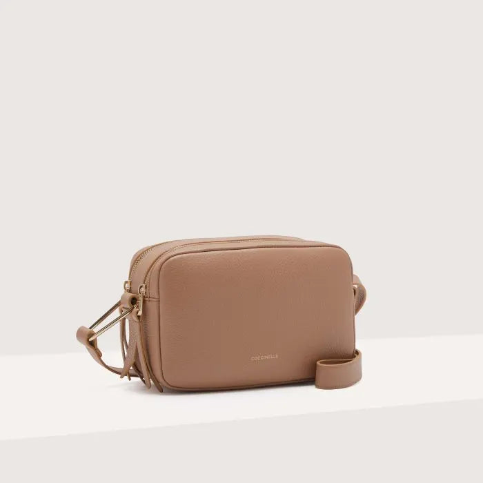 Coccinelle borsa a tracolla in pelle