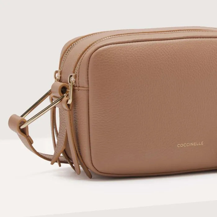 Coccinelle borsa a tracolla in pelle