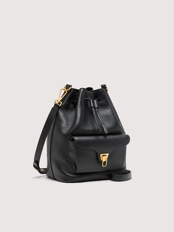 Coccinelle borsa secchiello in pelle