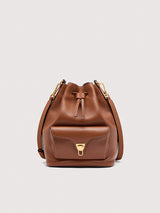 Coccinelle borsa secchiello in pelle