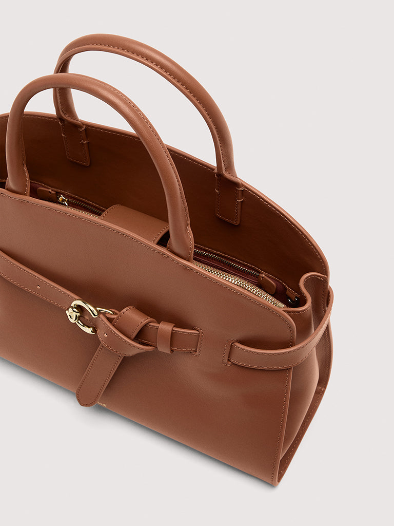 Coccinelle borsa in pelle con tracolla