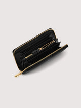 Coccinelle portafoglio pelle chiuso a zip