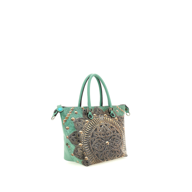 Gabs Borsa G3 plus tg.m trip pelle+bull black 598 rosone