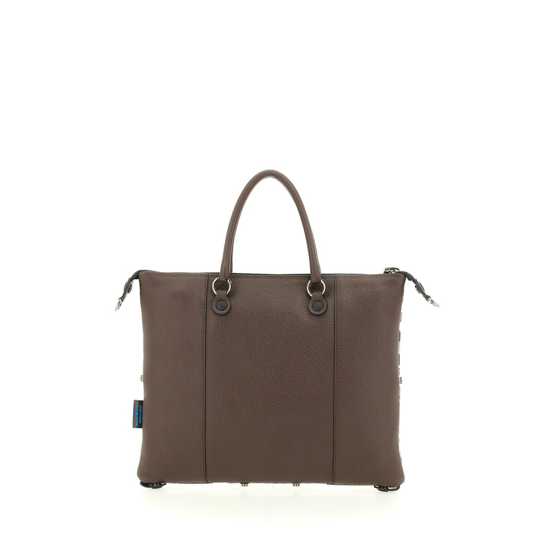Gabs Borsa G3 plus tg.m trip pelle+bull black 600 portone b/n