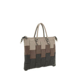 GABS borsa pelle G3 PLUS tg.m tricolor degradè bull black