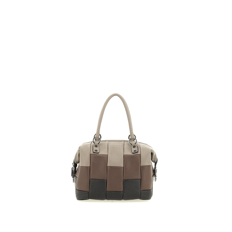 GABS borsa pelle G3 PLUS tg.m tricolor degradè bull black