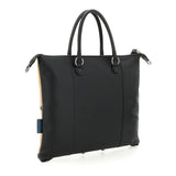 Gabs Borsa G3 plus tg.m pet lovers print pelle+vitello plano nero black worldwide dogs beige