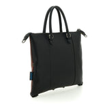 Gabs Borsa G3 plus tg.m pet lovers print pelle+vitello plano nero black worldwide cats red