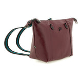 GABS borsa pelle G3 PLUS tg.m martellato lucido black