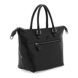 GABS borsa pelle G3 PLUS medium zip bull black