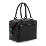 GABS borsa pelle G3 PLUS medium zip bull black