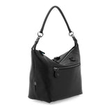 GABS borsa pelle G3 PLUS medium zip bull black
