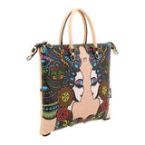 Gabs Borsa G3 plus tg.m anniversary print pelle+bull black 625 profili multicolor
