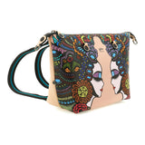 Gabs Borsa G3 plus tg.m anniversary print pelle+bull black 625 profili multicolor