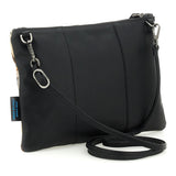 Gabs Borsa beyonce tg.m pet lovers print pelle+vitello plano nero black worldwide cats beige