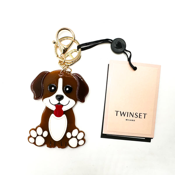 Twinset portachiavi cane