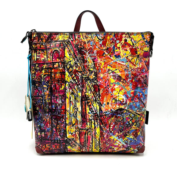 Gabs zaino lolita tg. m trip pelle+bull black 597 street art