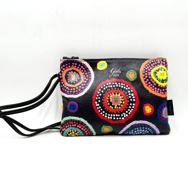 Gabs Borsa beyonce tg.m trip pelle+bull black 603 ricami