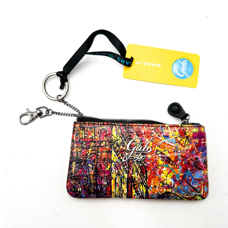 Gabs Portachiavi Gkeyholder plus trip pelle+bull black 597 street art