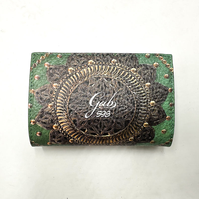 Gabs Portafoglio Gmoney14 trip pelle+bull black 598 rosone