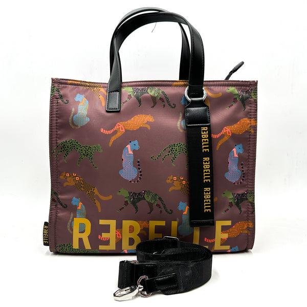 REBELLE BORSA tessuto CON TRACOLLA
