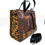 REBELLE BORSA tessuto CON TRACOLLA