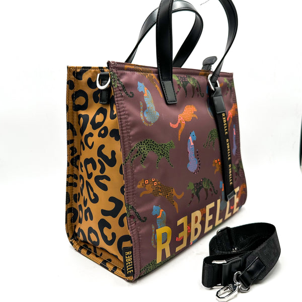 REBELLE BORSA tessuto CON TRACOLLA