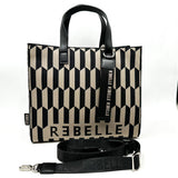 REBELLE BORSA tessuto CON TRACOLLA