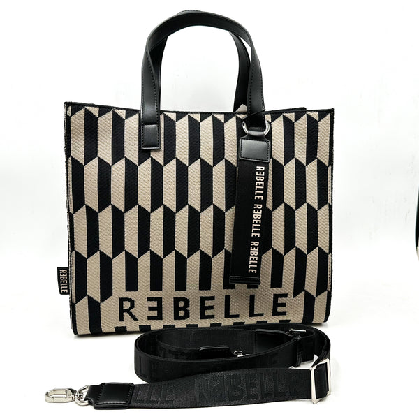 REBELLE BORSA tessuto CON TRACOLLA