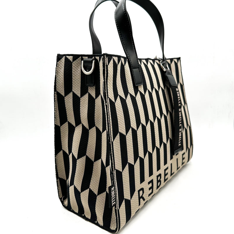 REBELLE BORSA tessuto CON TRACOLLA