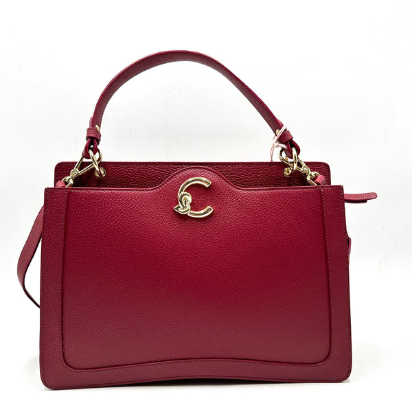 Coccinelle borsa in pelle con tracolla