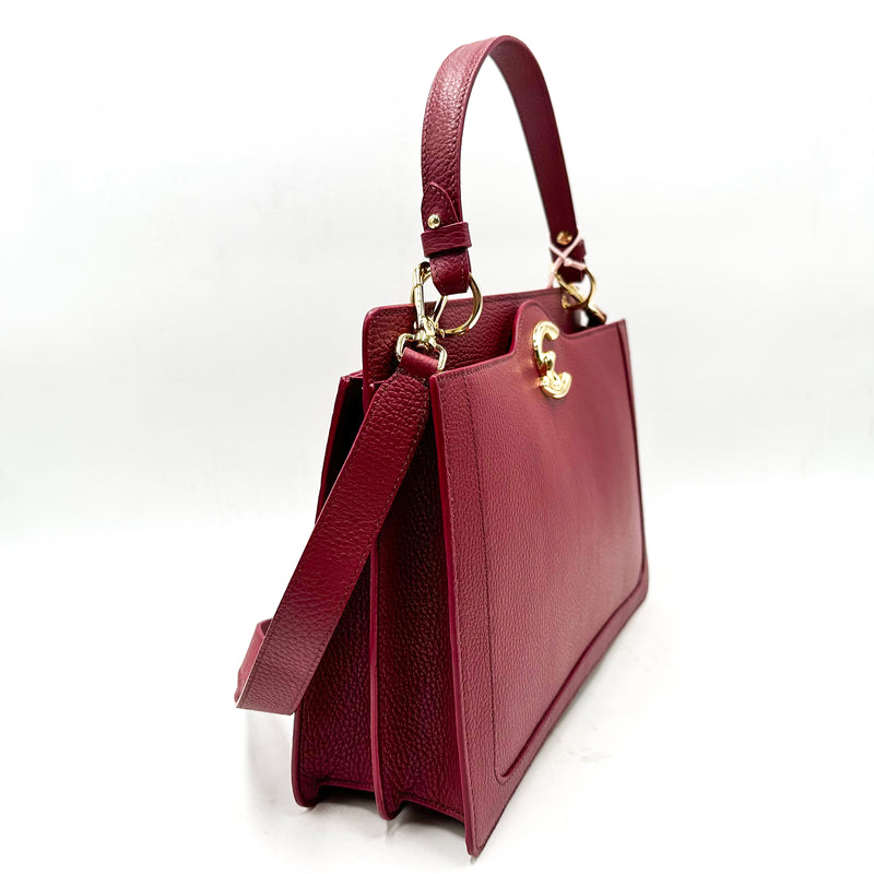 Coccinelle borsa in pelle con tracolla