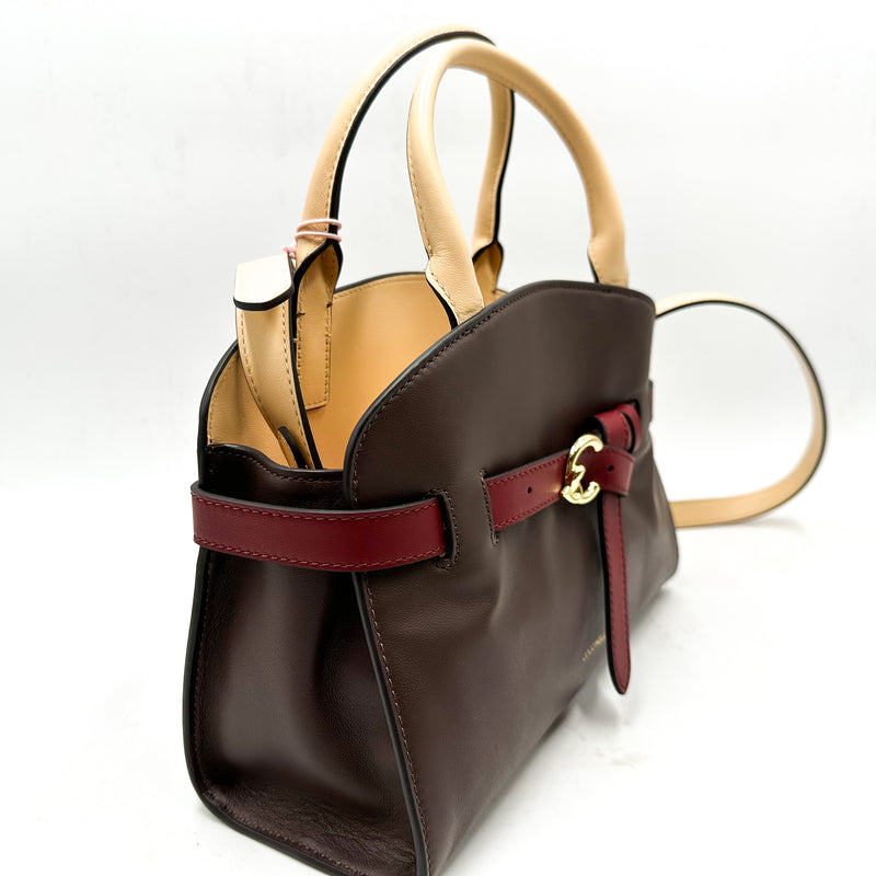 Coccinelle borsa in pelle con tracolla