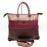 GABS borsa pelle G3 PLUS tg.m tricolor degradè bull black