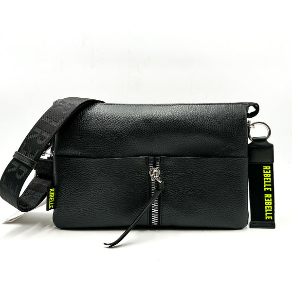 REBELLE BORSA PELLE CON TRACOLLA