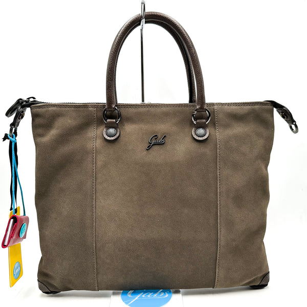 GABS borsa pelle G3 PLUS tg.m crosta+bull black