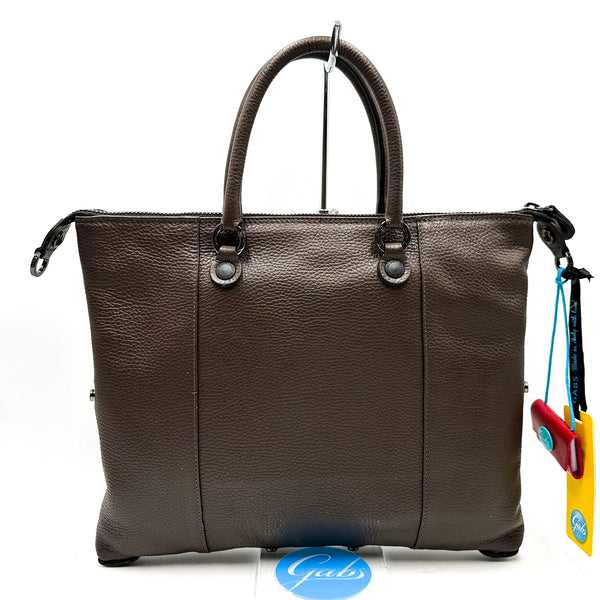 GABS borsa pelle G3 PLUS tg.m crosta+bull black