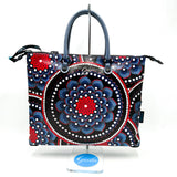 Gabs Borsa G3 plus tg.m trip pelle+bull black 613 ortensia