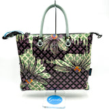 Gabs Borsa G3 plus tg.m trip pelle+bull black 611 margherite